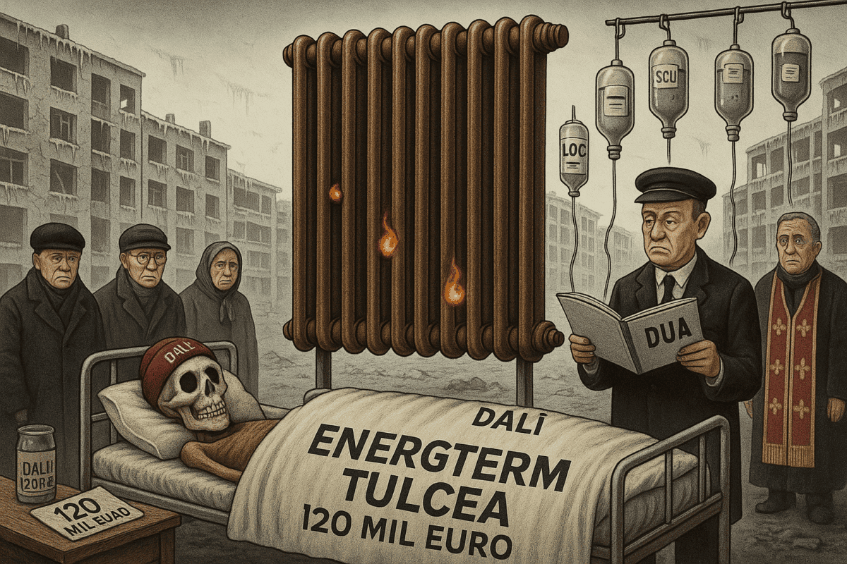 caricatura Energoterm prohod landscape