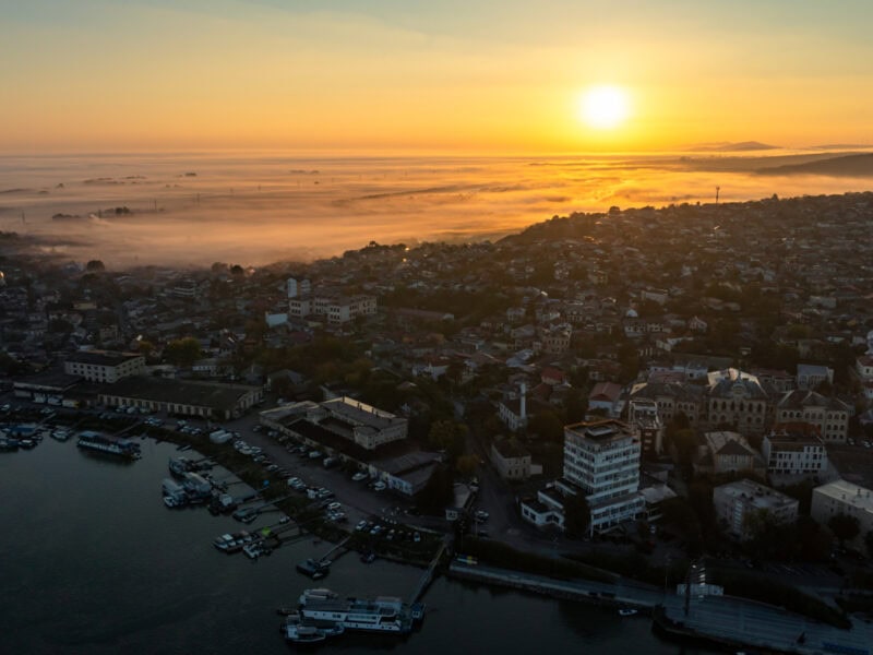 tulcea panoramic foto