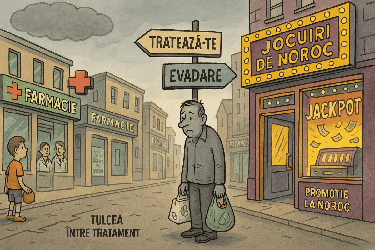 caricatura edi pastile si jocuri de noroc