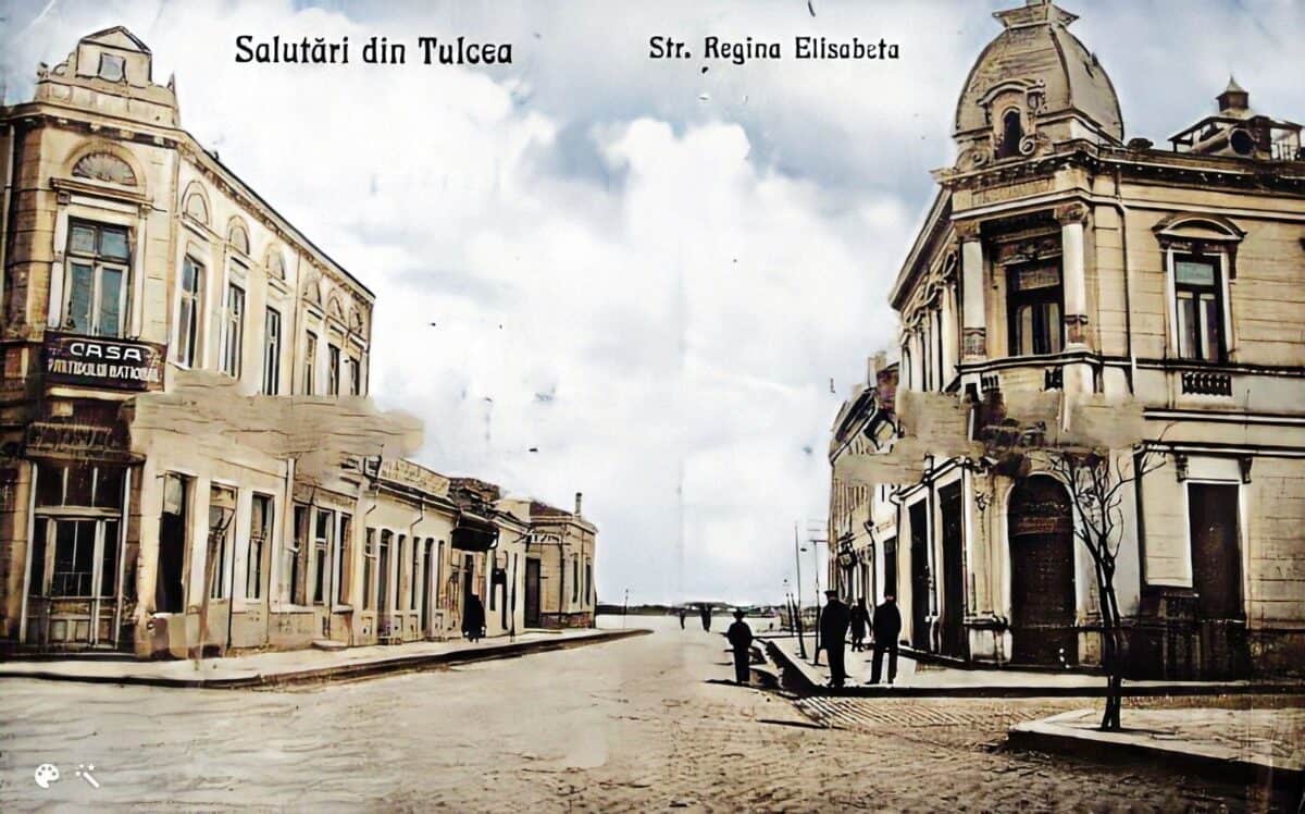 strada regina elisabeta capatul dinspre dunare perioada interbelica
