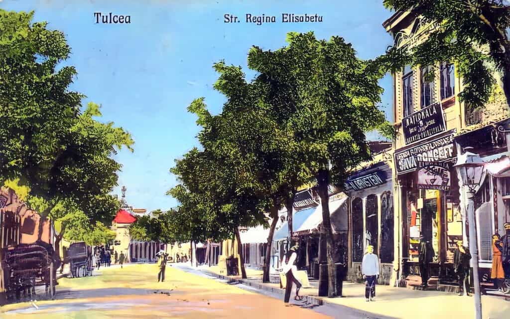 strada regina elisabeta zona centrala perioada interbelica