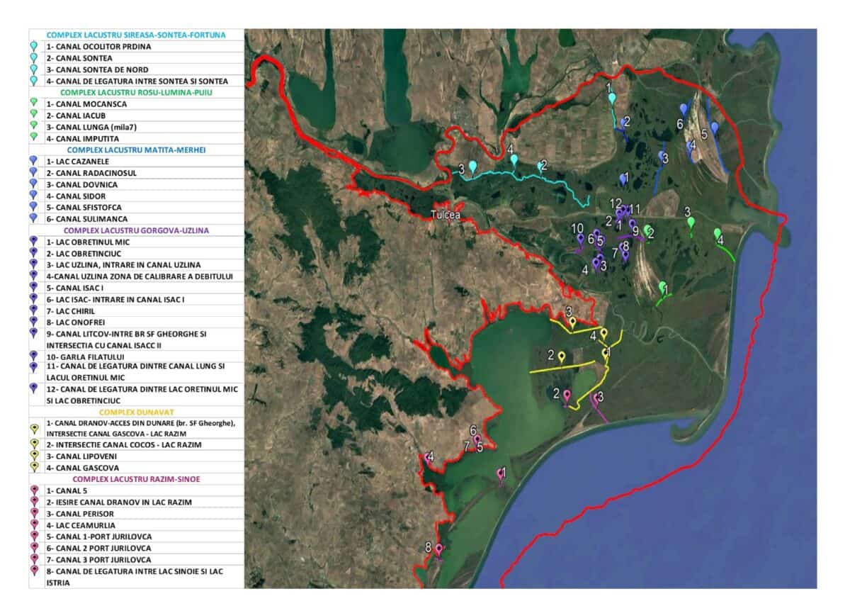 harta circulatie Delta