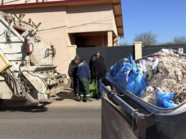 Gunoi neridicat în mai multe zone din Măcin. A cui e vina? / foto