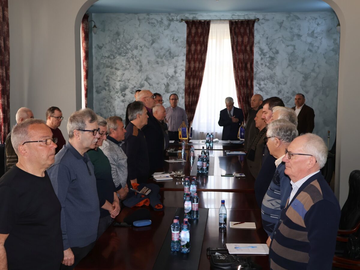 Reprezentanții CJ Tulcea, prezenți la Adunarea Generală a ANCMRR Tulcea pentru analiza activității pe 2025 / foto