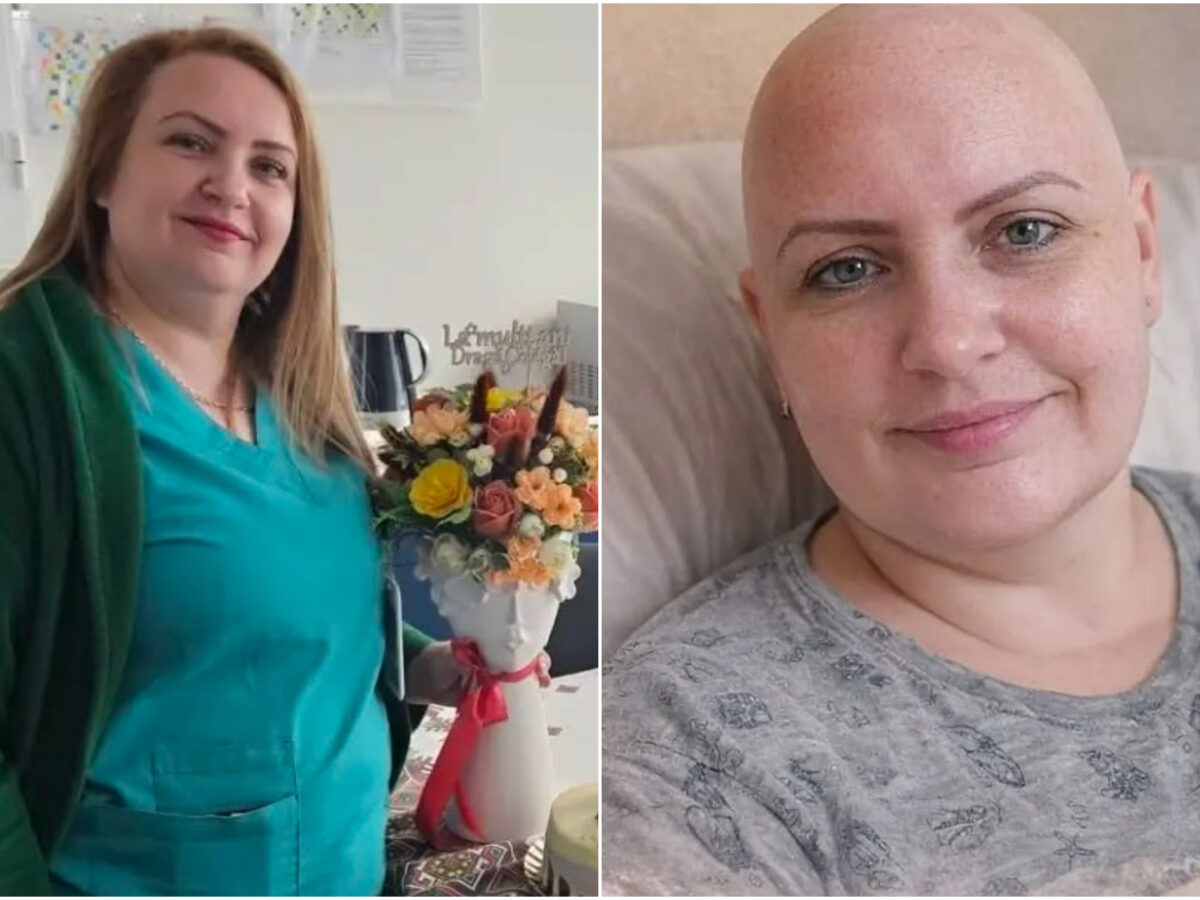 O mamă din Tulcea luptă cu un cancer agresiv: Ramona, 38 de ani, speră să mai rămână lângă copilul ei / foto
