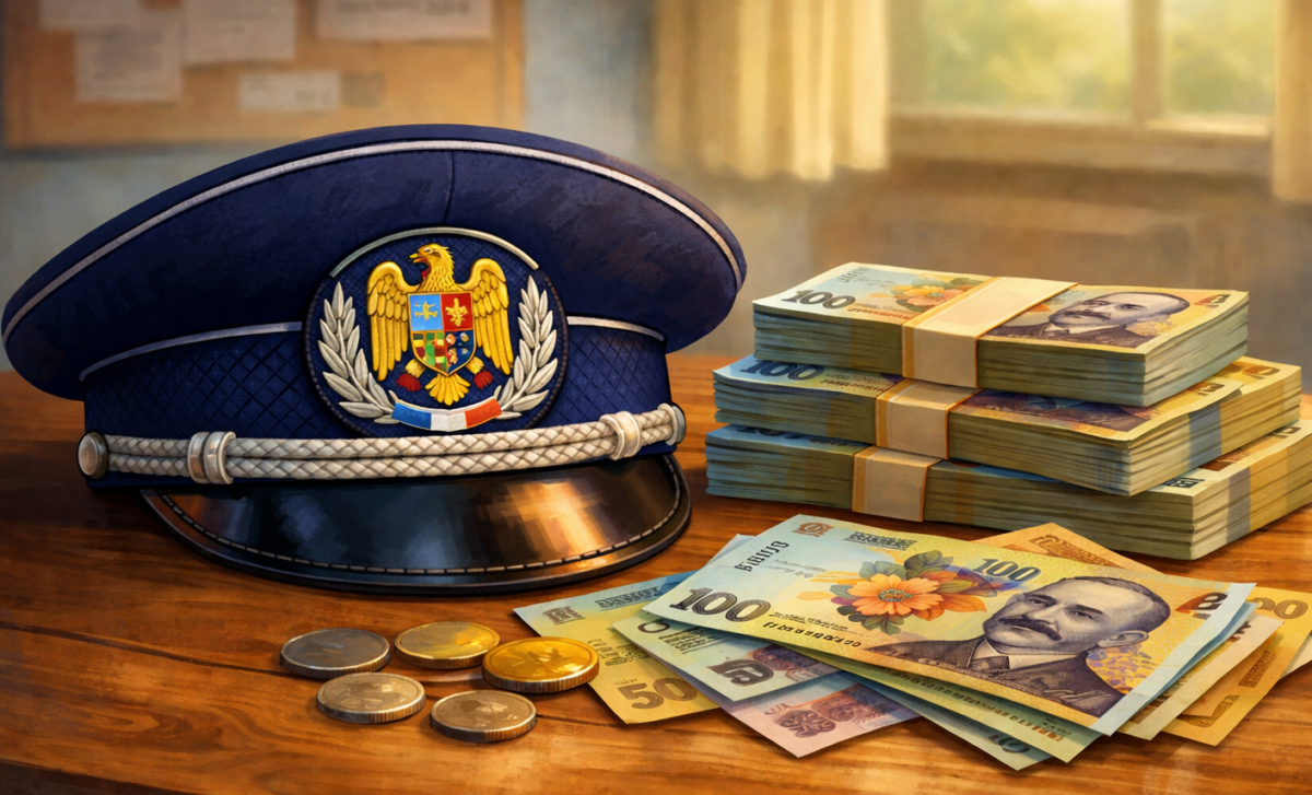 ilustratie spor politisti