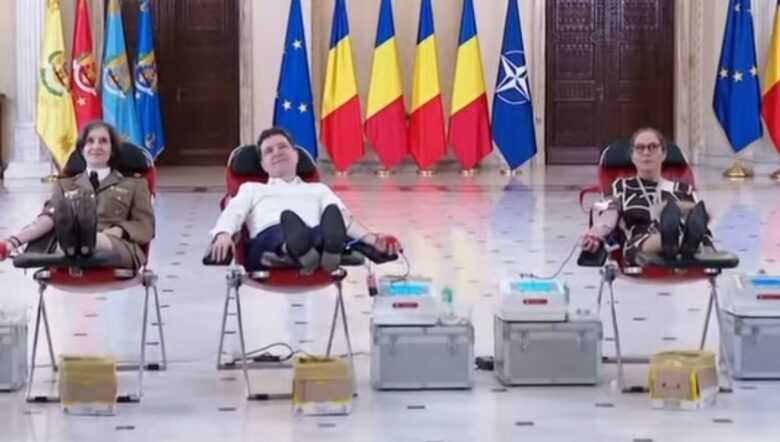 Nicușor Dan donează sânge pentru a încuraja românii să susțină spitalele în criza de rezerve