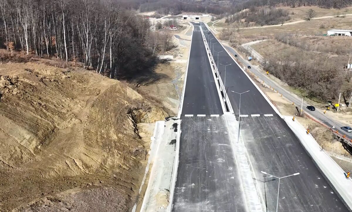 Noi imagini dezvăluie stadiul avansat al autostrăzii A1 Sibiu – Pitești