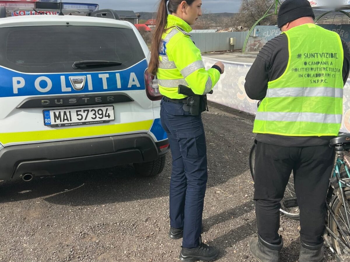 Razie în trafic la Tulcea: zeci de șoferi verificați, amenzi de peste 5.000 de lei în doar câteva ore