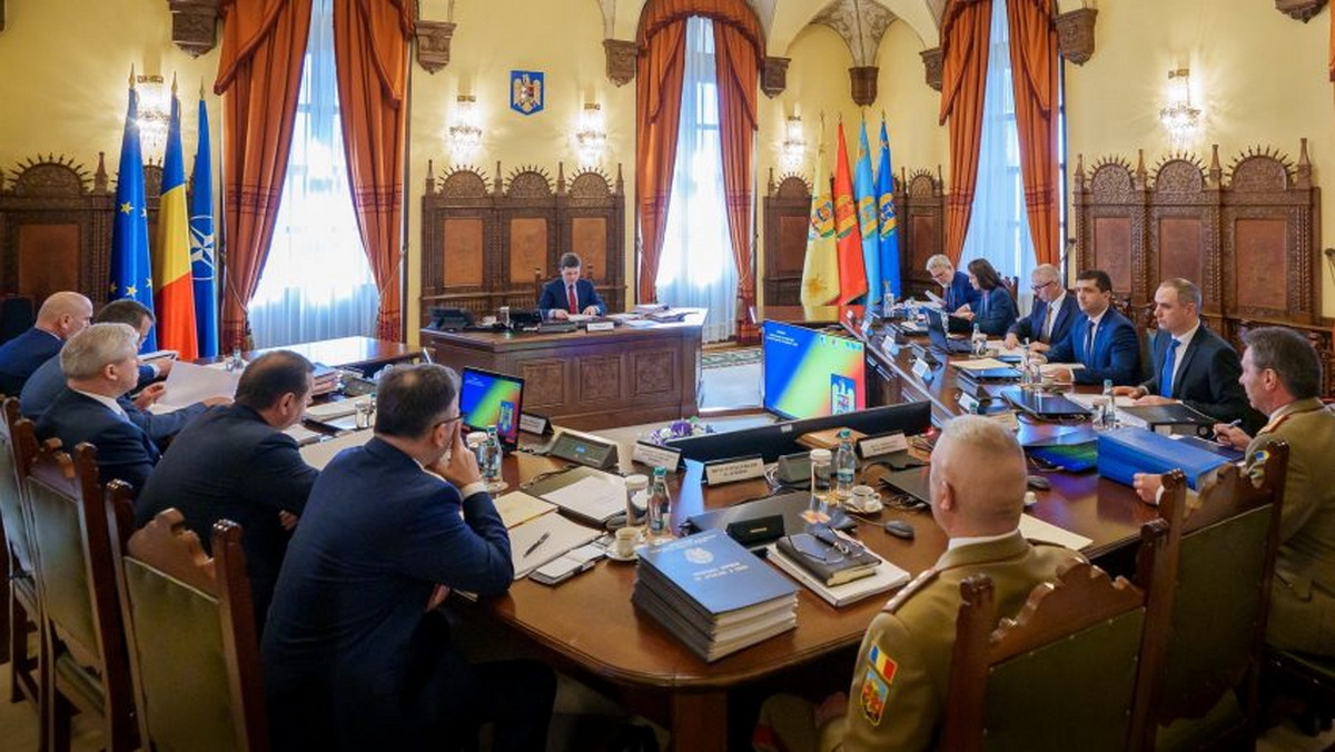 Războiul și impactul economic discutate în cadrul Consiliului Suprem de Apărare a Țării