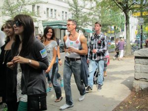 Start of the March at Recovery Day 2013
