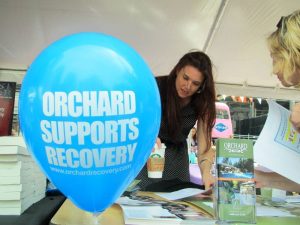 Orchard Recovery Center Booth at Recovery Day 2013