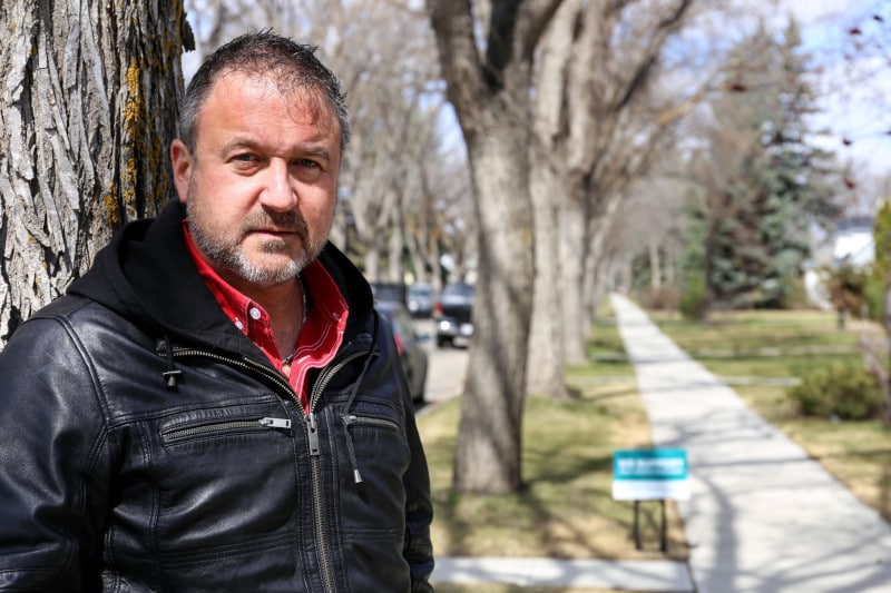 Joel Gotlib on a street