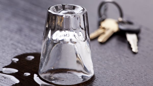 Shot Glass and Keys