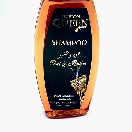 Alepposeifen-Shampoo Amber & Oud, 400ml (2,47€/100g)