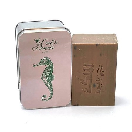 Seifendose Zink & Duftseife Amber&Oud