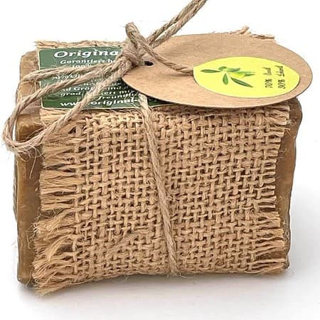 Alepposeife - lange Reifezeit - 70% Olivenöl /30% Lorbeeröl,  (7-8 Jahre gereift), 190g in Geschenkverpackung