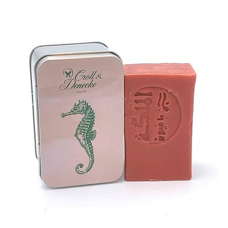 Seifendose Zink & Duftseife "Damascus Rose"