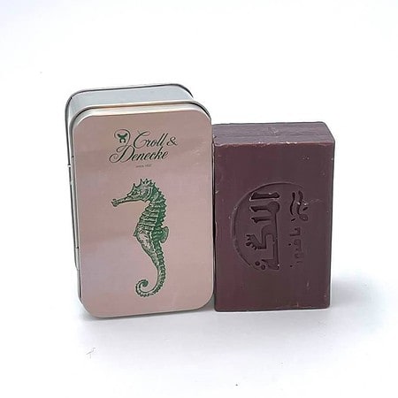 Seifendose Zink & Duftseife Lavendel