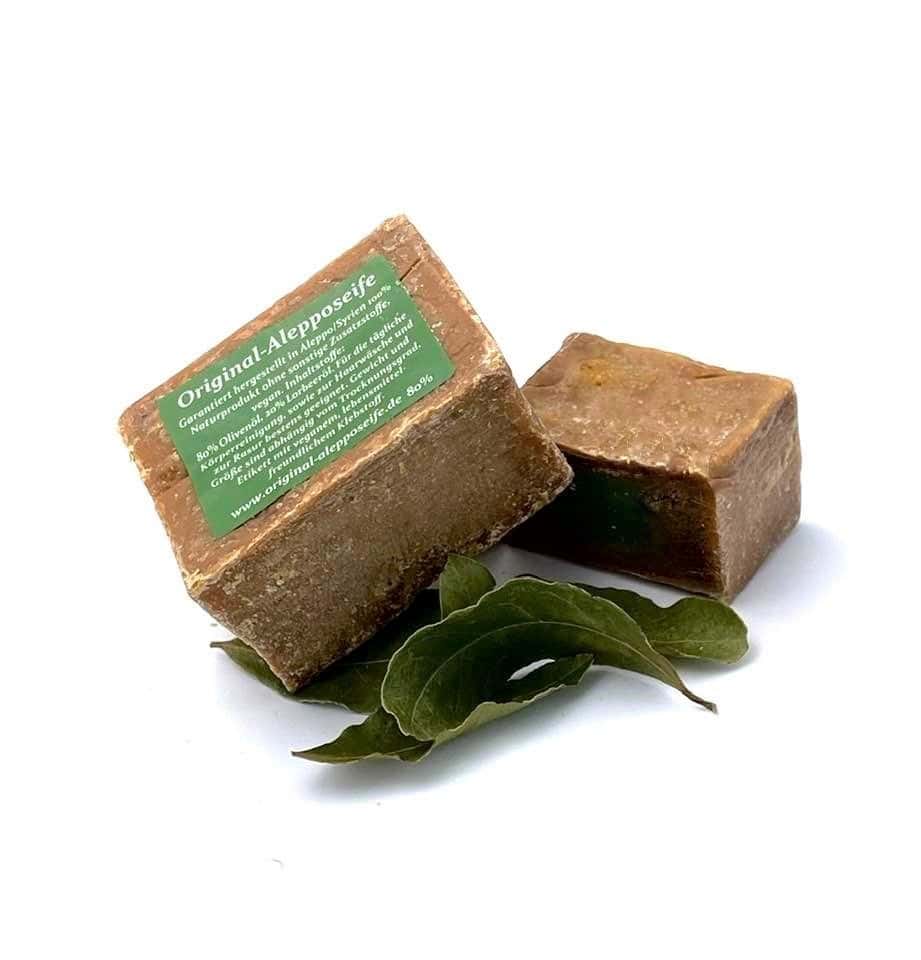 Alepposeife HA20 - lange Reifezeit, über 6 Jahre - 80% Olivenöl/20% Lorbeeröl