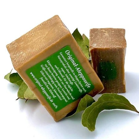 Alepposeife 100% Olivenöl - 4 Jahre Reifezeit - ca. 180g (2,90€/100g)