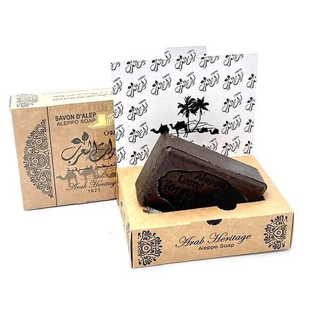 Wieder im Shop: Alepposeife Premium von Sabouni - Duft: Amber&Oud150g (5,26€/100g)