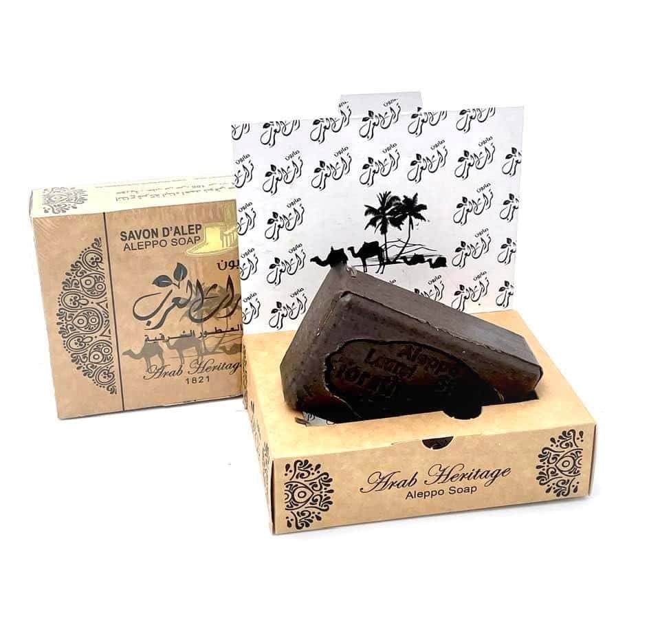 Wieder im Shop: Alepposeife Premium von Sabouni - Duft: Amber&Oud150g (5,26€/100g)