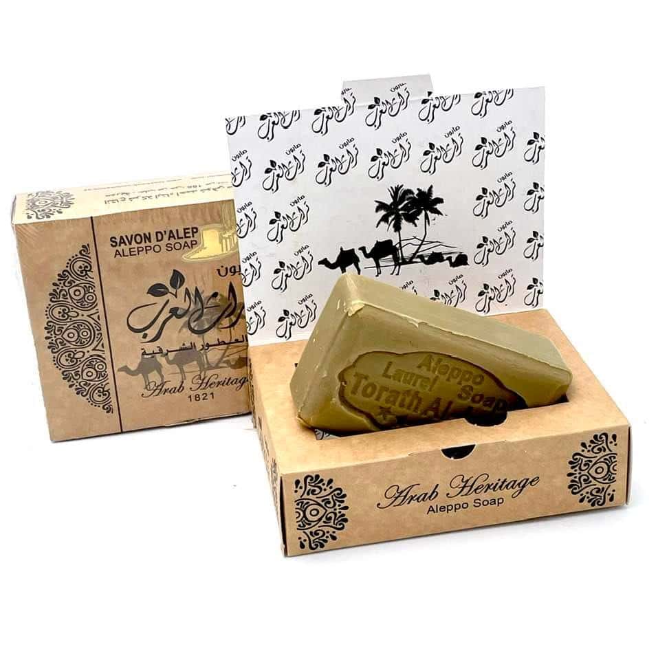 Wieder im Shop: Alepposeife Premium von Sabouni - Kamille 150g (4,20€/100g)