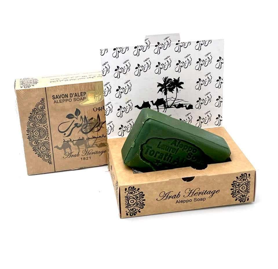 Wieder im Shop: Alepposeife Premium von Sabouni - Gewürzseife 150g (5,00€/100g)