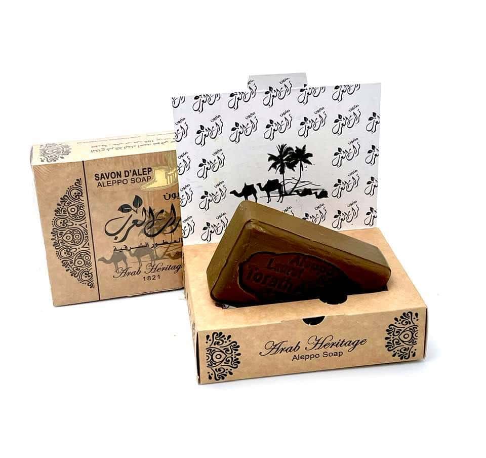 Wieder im Shop: Alepposeife Premium von Sabouni - Duft: Honig 150g (5,00€/100g)