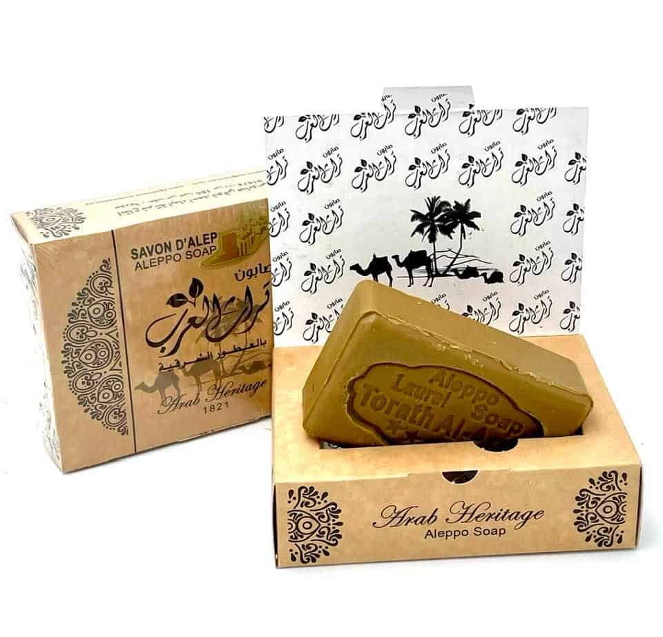 Wieder im Shop: Alepposeife Premium von Sabouni - Duft: Jasmin150g (5,00€/100g)