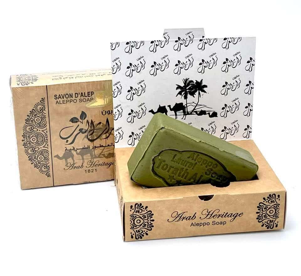 Wieder im Shop: Alepposeife Premium von Sabouni - Duft: Kiefernadel 150g (5,00€/100g)