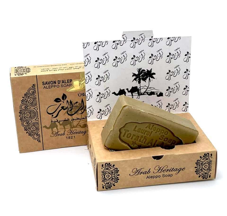 Wieder im Shop: Alepposeife Premium von Sabouni - Duft: Tulpe 150g (4,20€/100g)