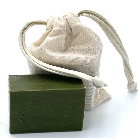 Alepposeife Deluxe von Sabouni im Geschenksäckchen - Pinie 150g (4,20€/100g)