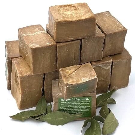 Super-Sparpaket Alepposeife 4 Jahre Reifezeit - 100% Olivenöl / 1 Karton; ca. 4500g (2,11€/100g)