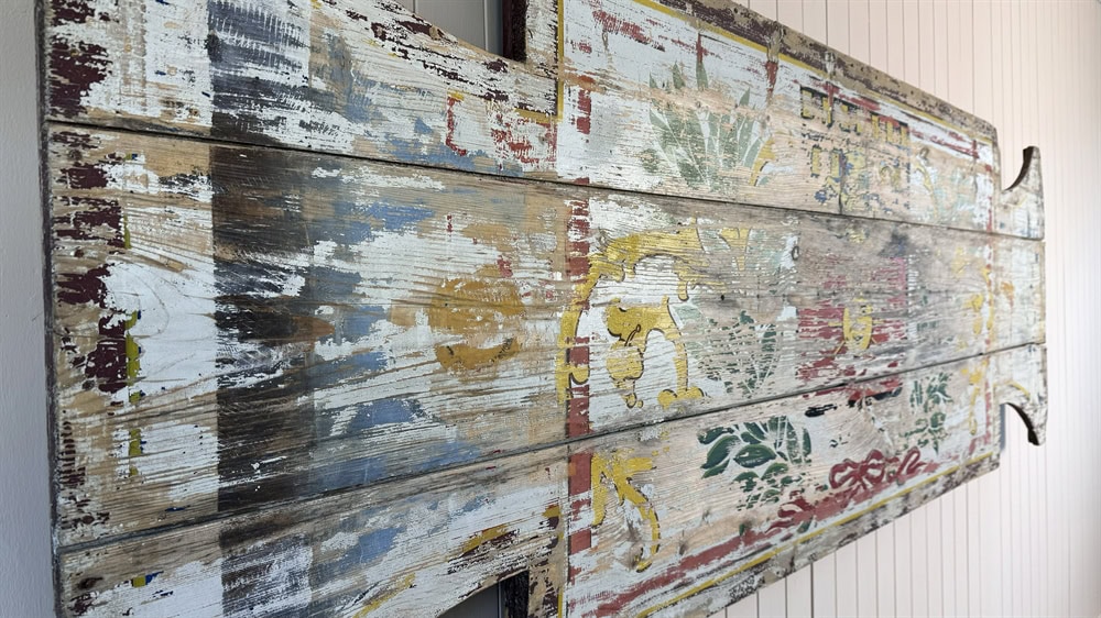 Vintage French Festival Sign - Image 8