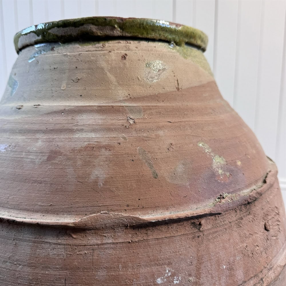 Antique Turkish Terracotta Pot - Image 6