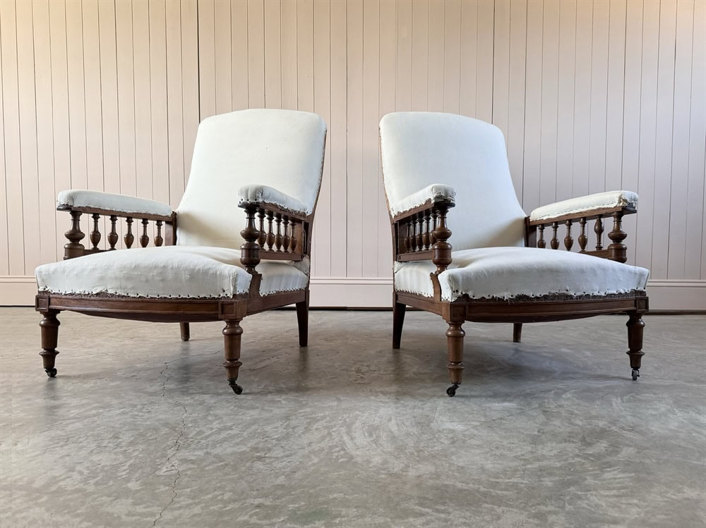 Open French Armchair - Image 7