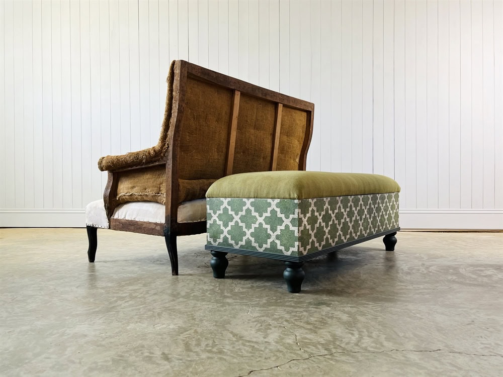 Moorish-Inspired Trellis Bench - Image 3