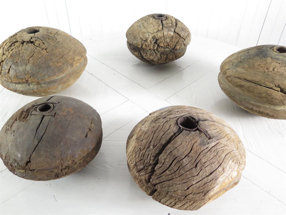 C19th Pulley Wheels - Image 4