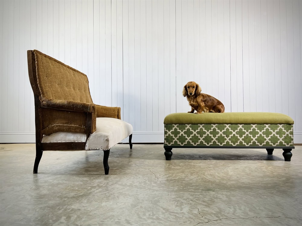 Moorish-Inspired Trellis Bench - Image 4