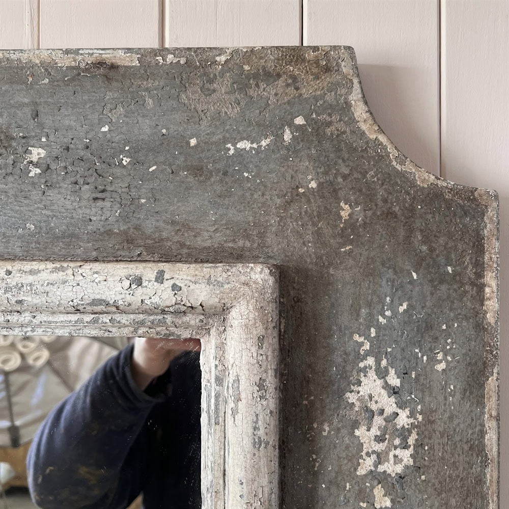 Painted Antique Italian Mirror - Image 5