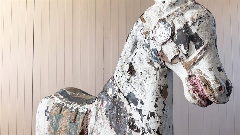 C19th Carousel Horse - Image 11