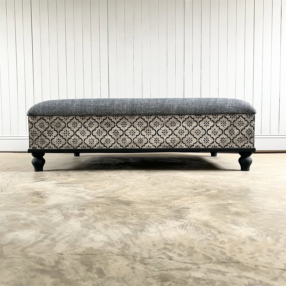 Fermoie Upholstered Ottoman - Image 7