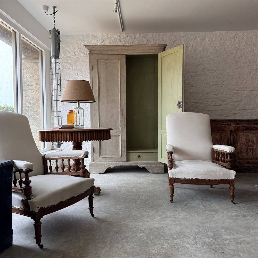 Antique Painted Italian Cupboard - Image 12