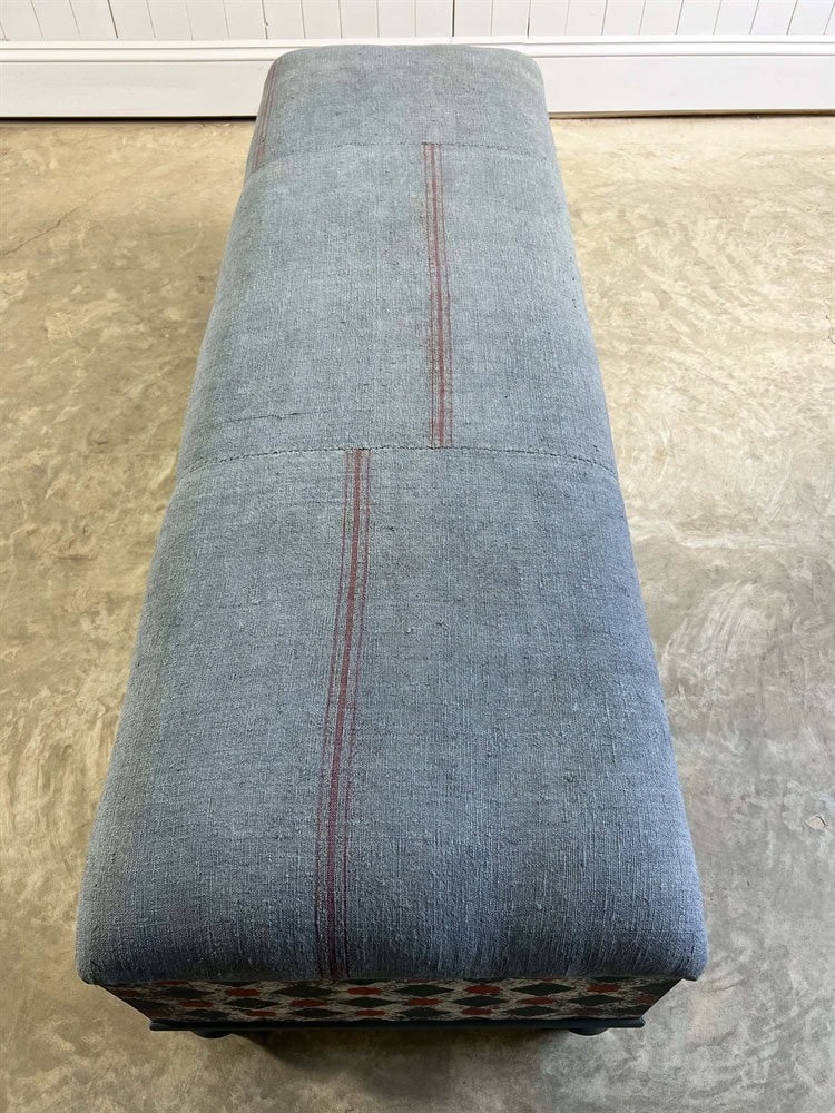 Grain Sack Footstool - Image 5