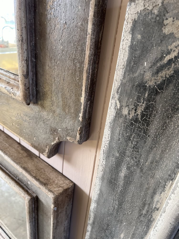 Painted Antique Italian Mirror - Image 4