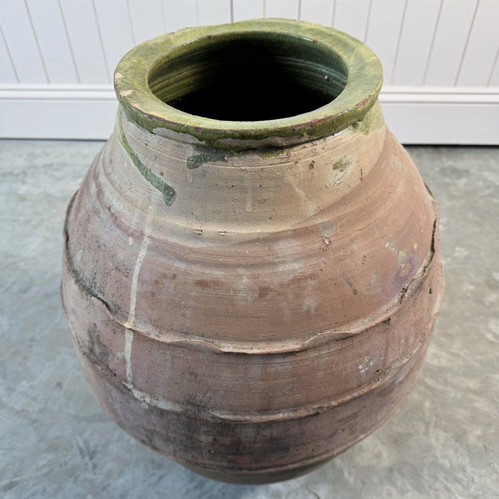 Antique Turkish Terracotta Pot - Image 5