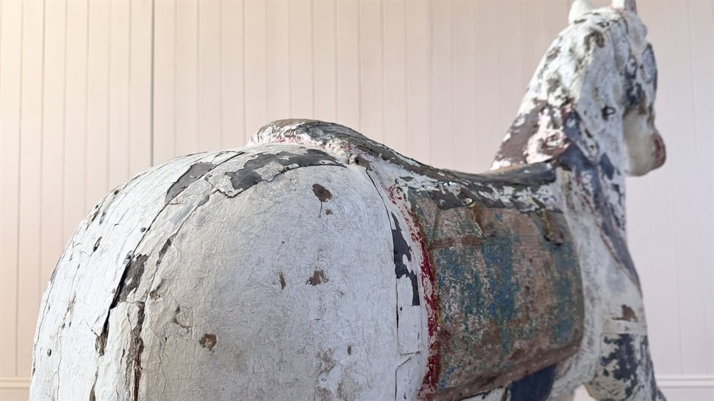 C19th Carousel Horse - Image 7
