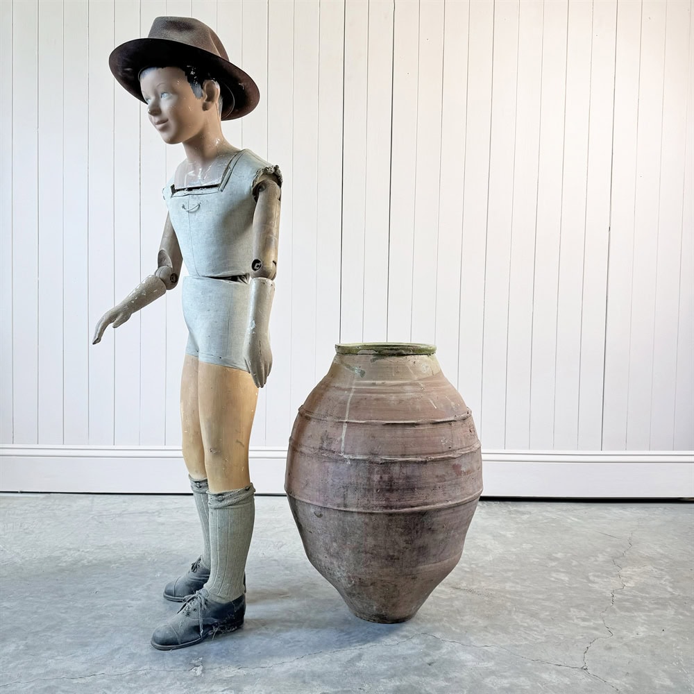 rustic terracotta pot antique